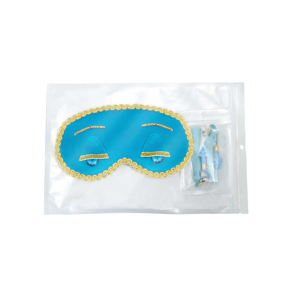 filmes Frühstück bei Tiffany's Holly Goldightly Eye patch Ohrstöpsel mit Quasten Audrey Hepburn Cosplay Classic Eye Shield Ornamente