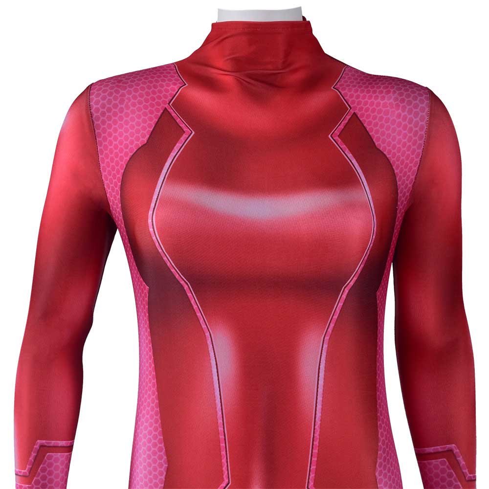 Spiel Metroid Zero Suit Samus Cosplay Red Zentai