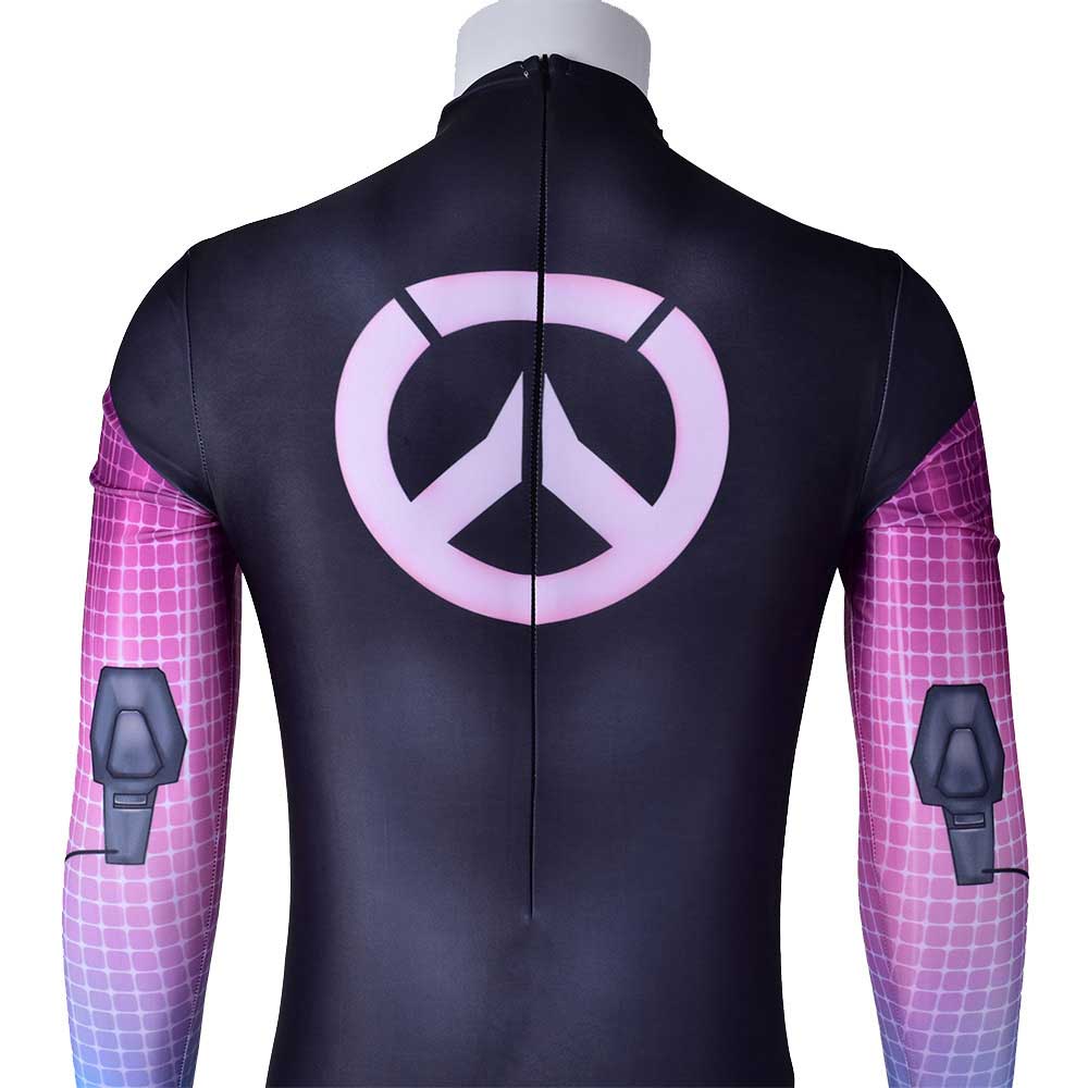 Wild Overwatch Ow Sombra Hacker Cosplay Kostüm Zentai für Mädchen Frauen