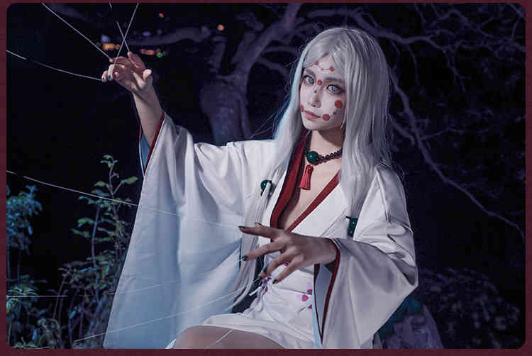 Demon Slayer Kimetsu Keine Yaiba juuni Ayaki Rui Cosplay perücken Mutter Schwester Spider