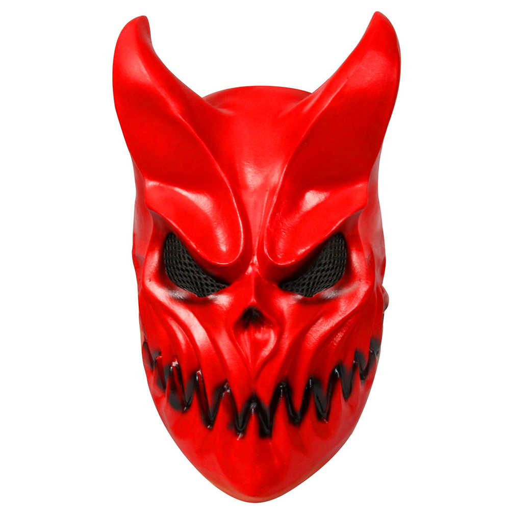 SCHLACHE ZU pROMAIL DemONS HALLOWEEN Demolisher Maske Alex Demolisher Deathcore Band Kid of Darkness Maskerade Cosplay Zubehör Geschenk-Takerlama