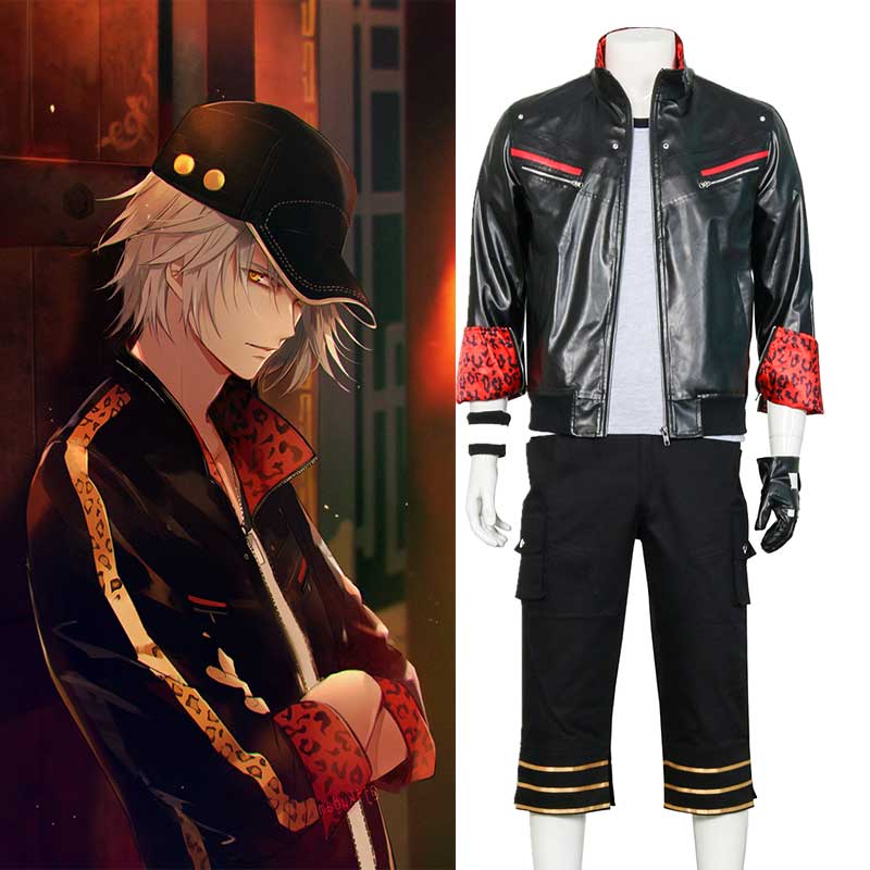 Leslie Kyle Cosplay Kostüm Spiel Final Fantasy VII Remake Erwachsene Männer Outfit Halloween Carnival Outfits-Takerlama