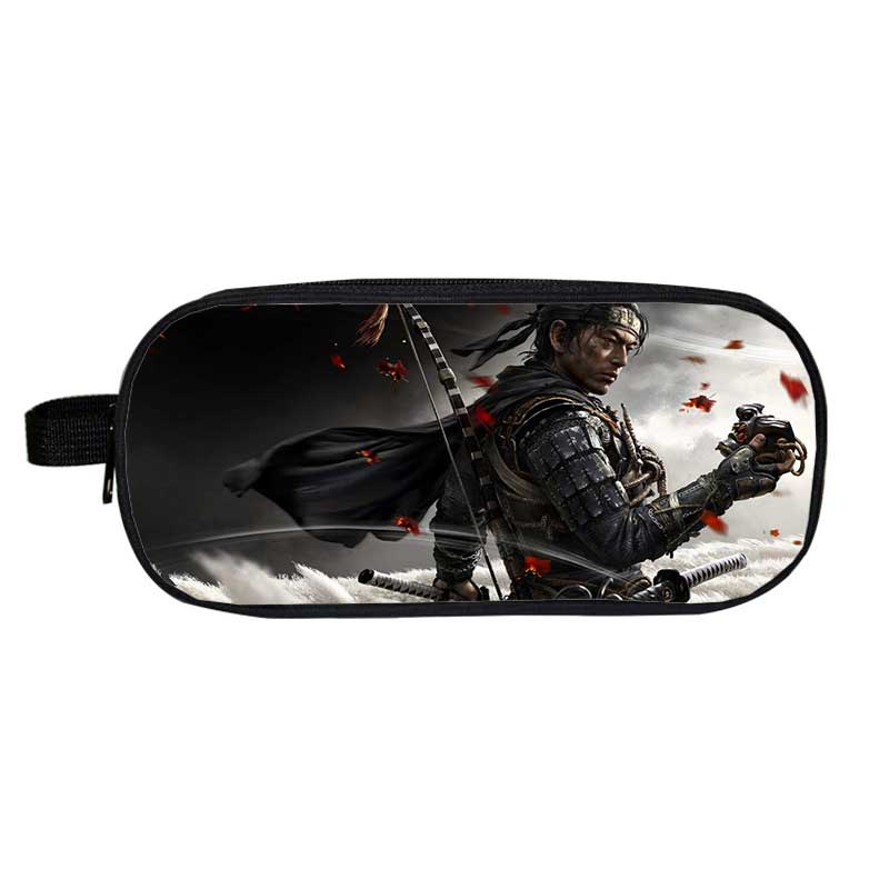 Game Ghost of Tsushima Sakai Cosmetic Case Requisiten Bleistiftkoffer Requisis-Takerlama